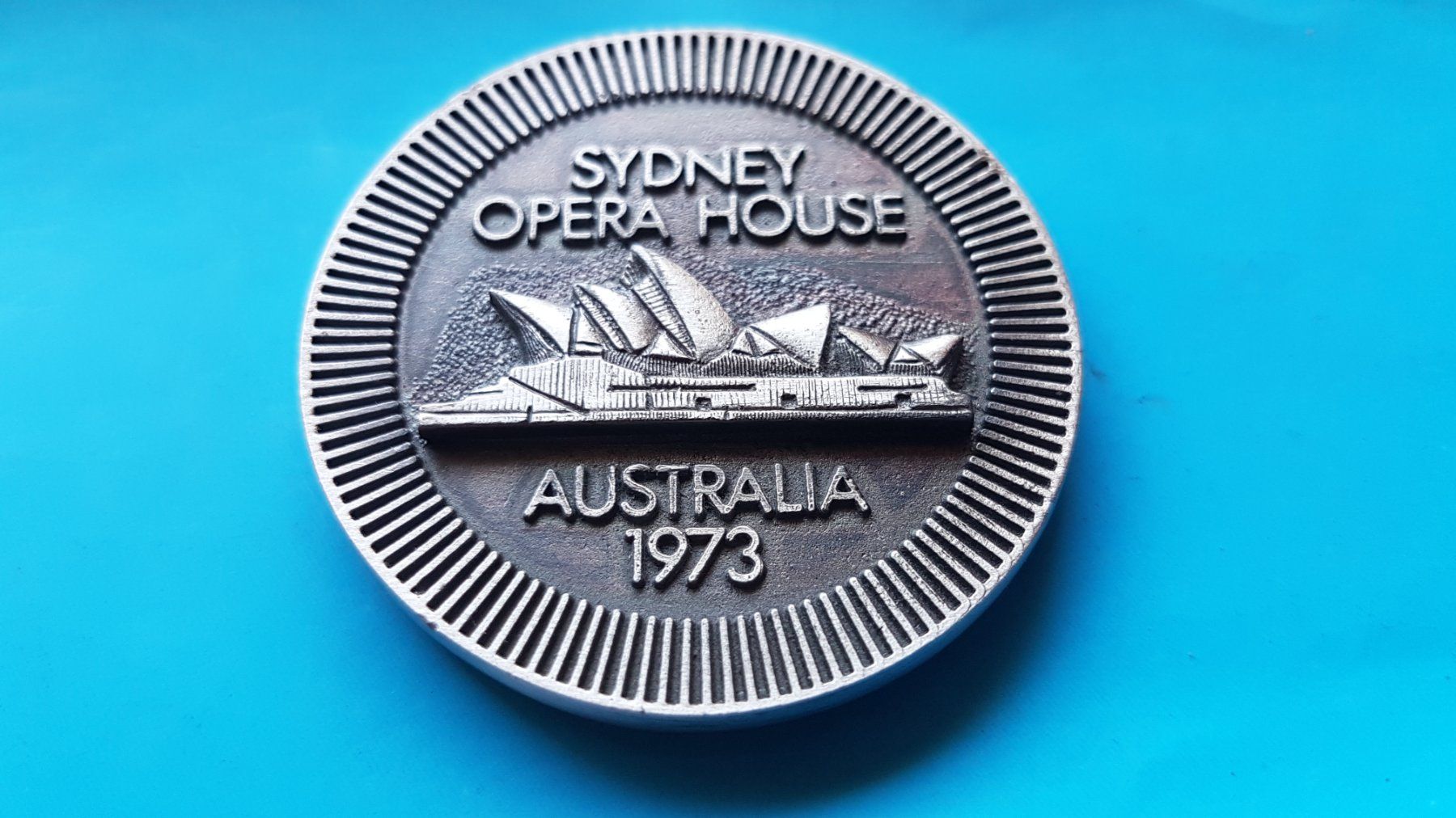 Medaglie: Medaille - Opening Sydney Opera House 1973 – Nuovo (secondo la descrizione) da Reinach BL venduto da Dexy62