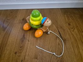 Holzspielzeug Schnecke - Ziehtier (Spielzeug für Kinder)