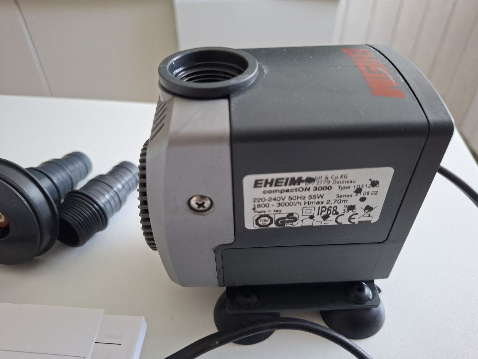 Eheim Pompe & Parti di ricambio: Pompe EHEIM compactON 3000 pour aquarium, parfait état – Usato da Villeneuve VD venduto da mat_mrh7 1