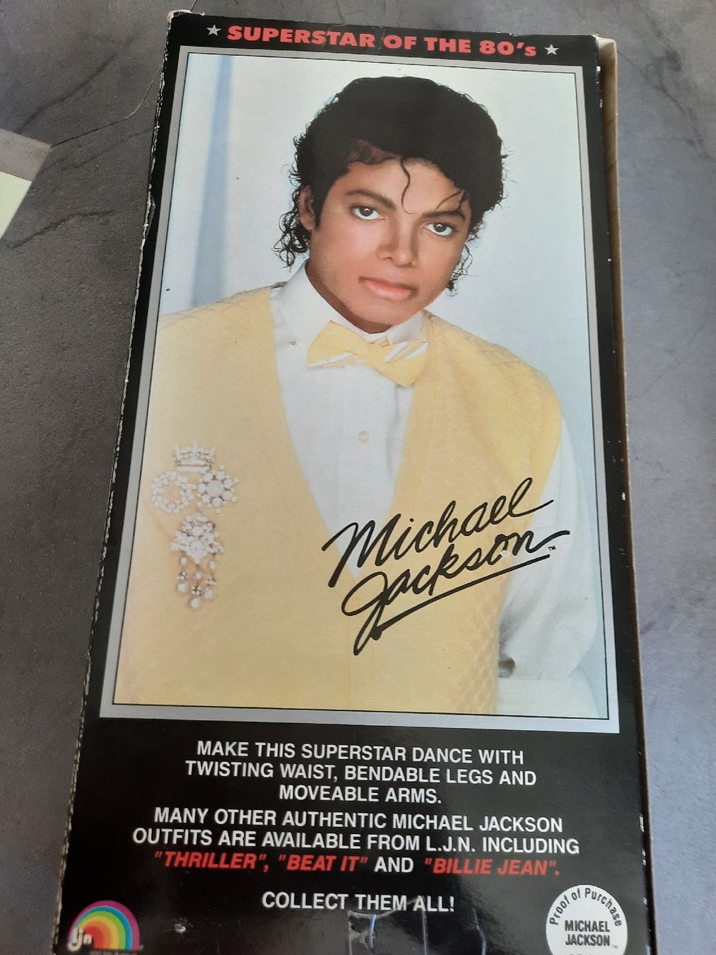 Dischi in vinile: MICHAEL JACKSON, en BOÎTE. De 1984 – Usato da Le Locle venduto da marylise01 2