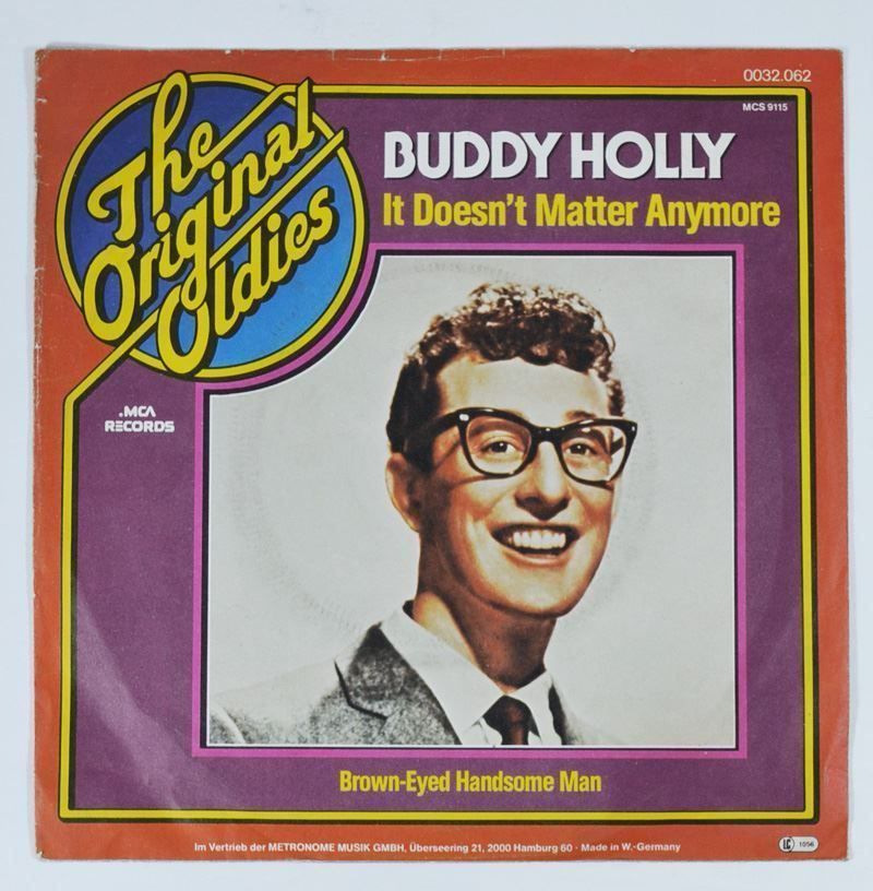 Dischi in vinile: Single: BUDDY HOLLY - It Doesn't Matter Anymore – Usato da Frenkendorf venduto da Yard-Sale-2000