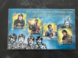 2014  The Beatles Centralafrika  Sonderblock **  (A47)