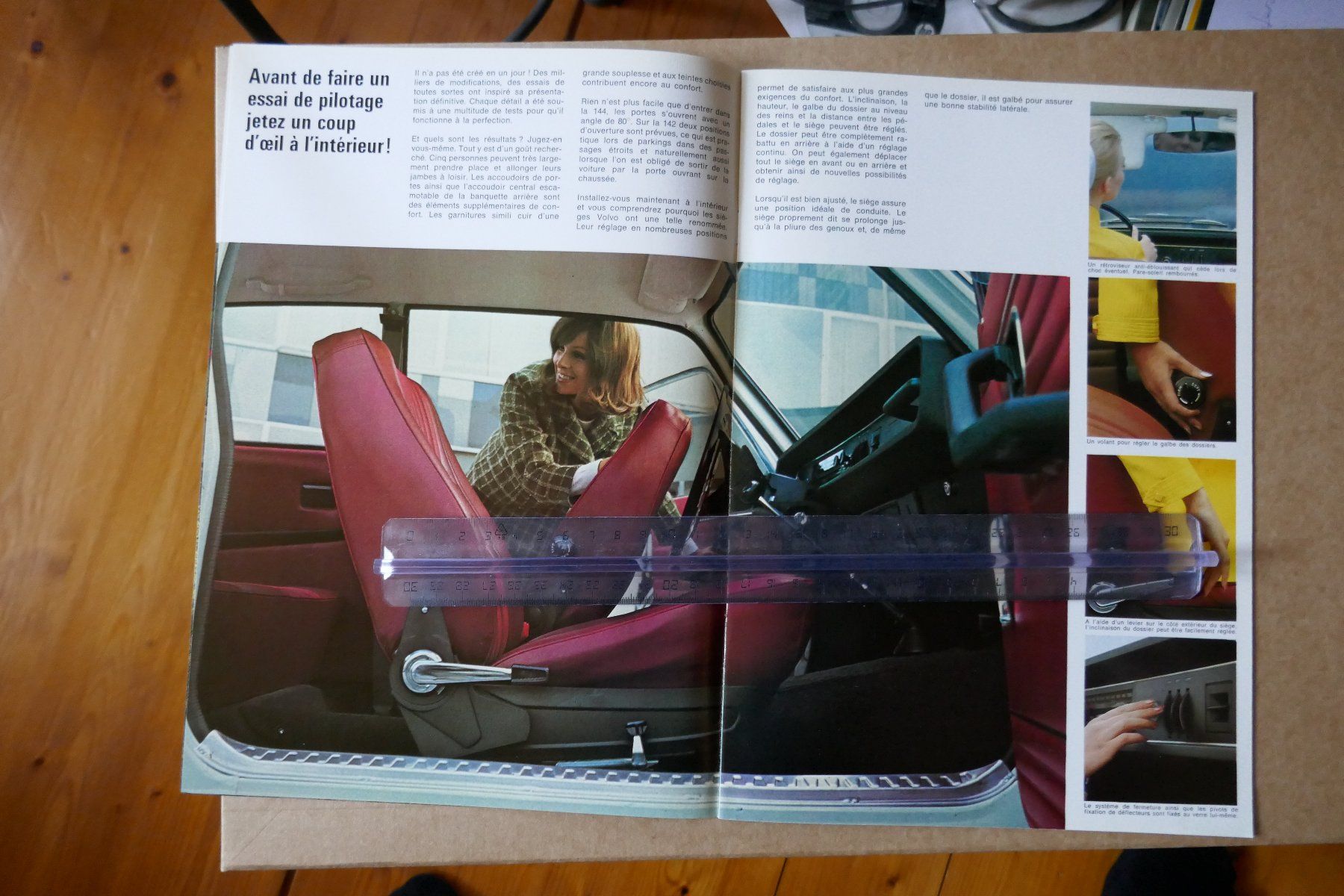 Volvo Dokumente: VOLVO  142 et 144  Originalprospekt – Gebraucht aus Madiswil von ML911 2