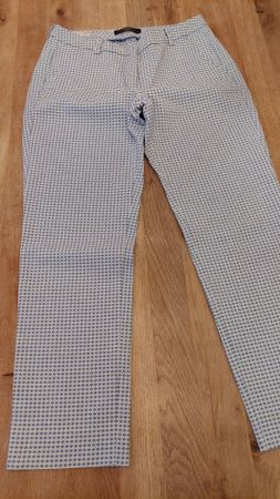 Weekend Max Mara Hose, Slim Cigarette, hellblau gr 36