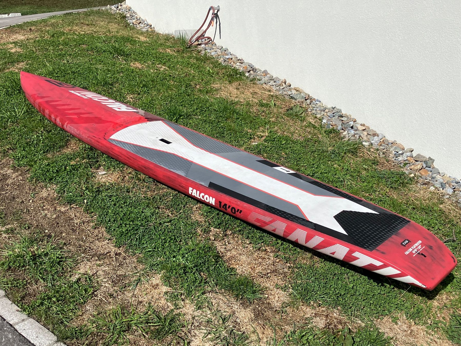 Surfboards & Schwimmbrette: Stand Up Paddle Falcon Flatwater 14' Race-Hardboard – Gebraucht aus Davos Clavadel von panorama01