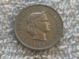 10 centimes/rappen 1958