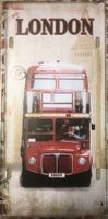 Metallschild Blechschild London Bus England Grossbritannien