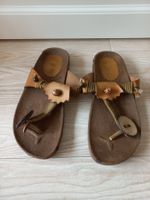 Chaussons en cuir