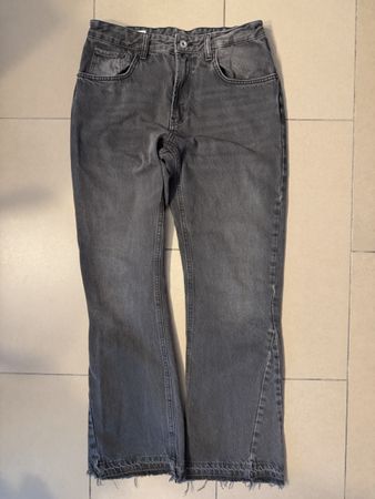 Zara schwarze flared jeans gr. EU 40