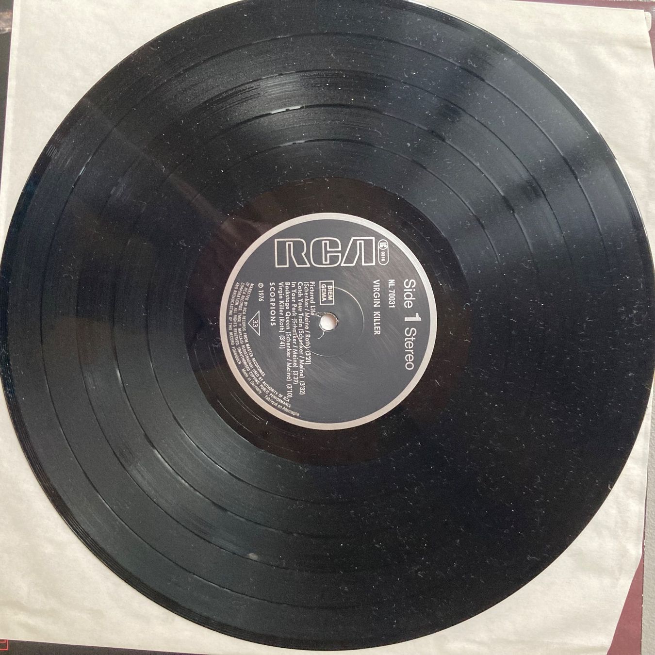 Dischi in vinile: Scorpions - Virgin Killer - LP – Usato da dachsen venduto da oheio 2