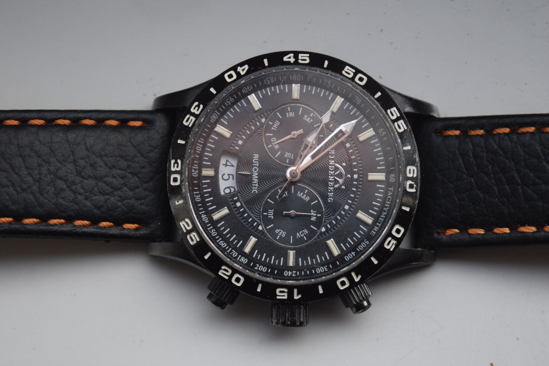 Orologi: Hindenberg Automatic Uhr Chronograph 45 mm – Usato da Wallisellen venduto da tiktik60 2