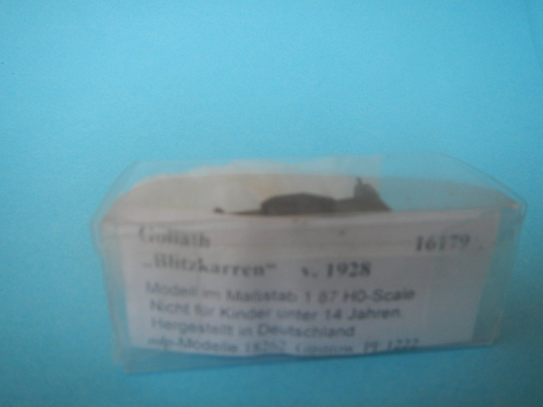 Voitures modèles: Goliath Blitzkarren triporteur adp 1:87 – D'occasion à Domdidier par Bimbo57 2