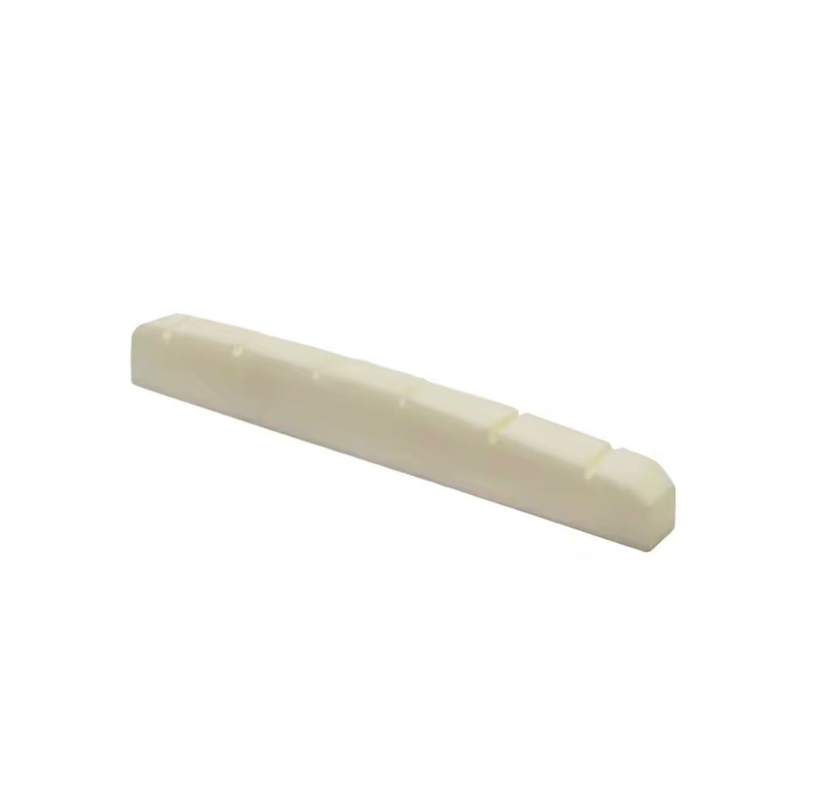 Strumenti musicali: Slotted Bone Nut Blank / Knochen Sattel Rohling – Nuovo e nell'imballaggio originale da Luzern venduto da MusikElektronikShop