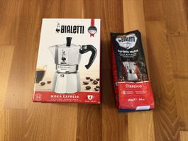 Bialetti 190ml neu inkl Kaffee