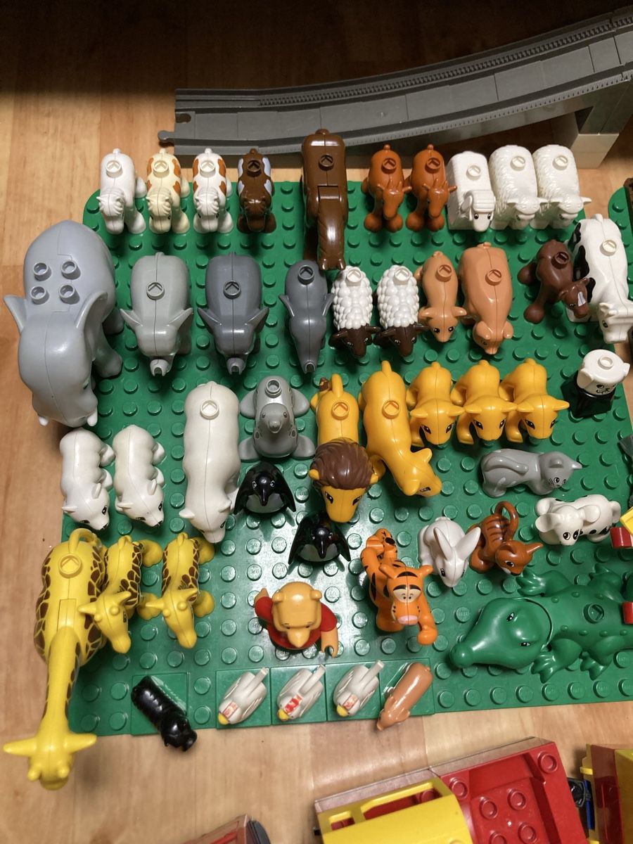 Lego Giocattoli: Über 1000-teilig Lego Duplo mit Eisenbahn – Usato da Ruswil venduto da Ebwidi 3