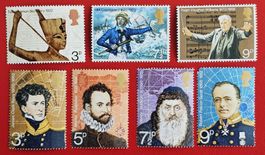 GROSSBRITANIEN ENGLAND QUEEN ZWEI SERIEN 1972** POSTFRISCH
