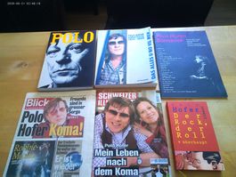 POLO HOFER Songbook - 3 Bücher, Blick, CH Ilustrierte 2006/7