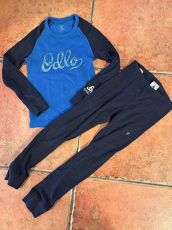 Unterwäsche: Odlo Warm Thermowäsche Set, Gr.116 – Gebraucht aus Horgen von SabrinaDellaS