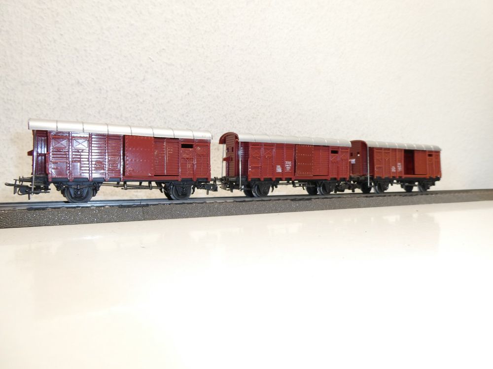 Wagon Couvert Märklin 4605 HO avec Boîte d'Origine