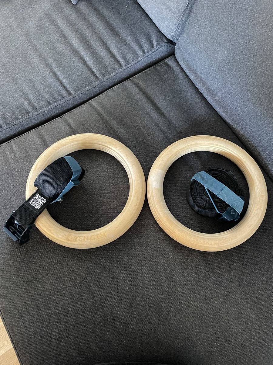 Decathlon Hometrainer: Ringe für Krafttraining  – Usato da Niederdorf venduto da leirbag