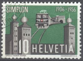 325 3.02 Ret. zwischen Tunnel und Turmspitze, gestempelt