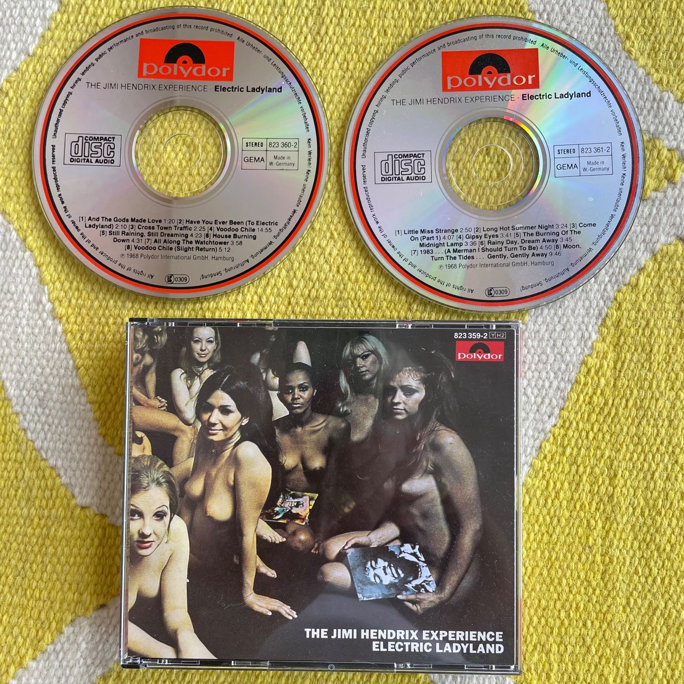 CD: JIMI HENDRIX EXPERIENCE-2CD ELECTRIC LADYLAND68 – Usato da Rorschacherberg venduto da CD-Roli