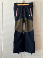 Skihose und Skijacke, dunkelblau/olivgrün/rosa, Picture