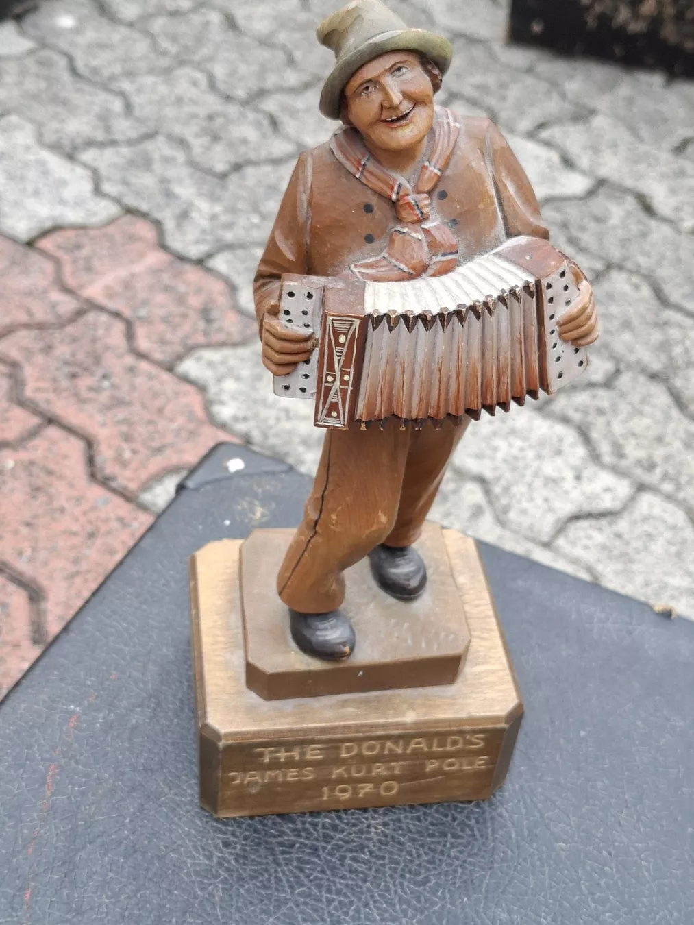 Statuette: brienzer sclultur mann mit orgeli – Usato da Villeneuve venduto da BibiVintage 7