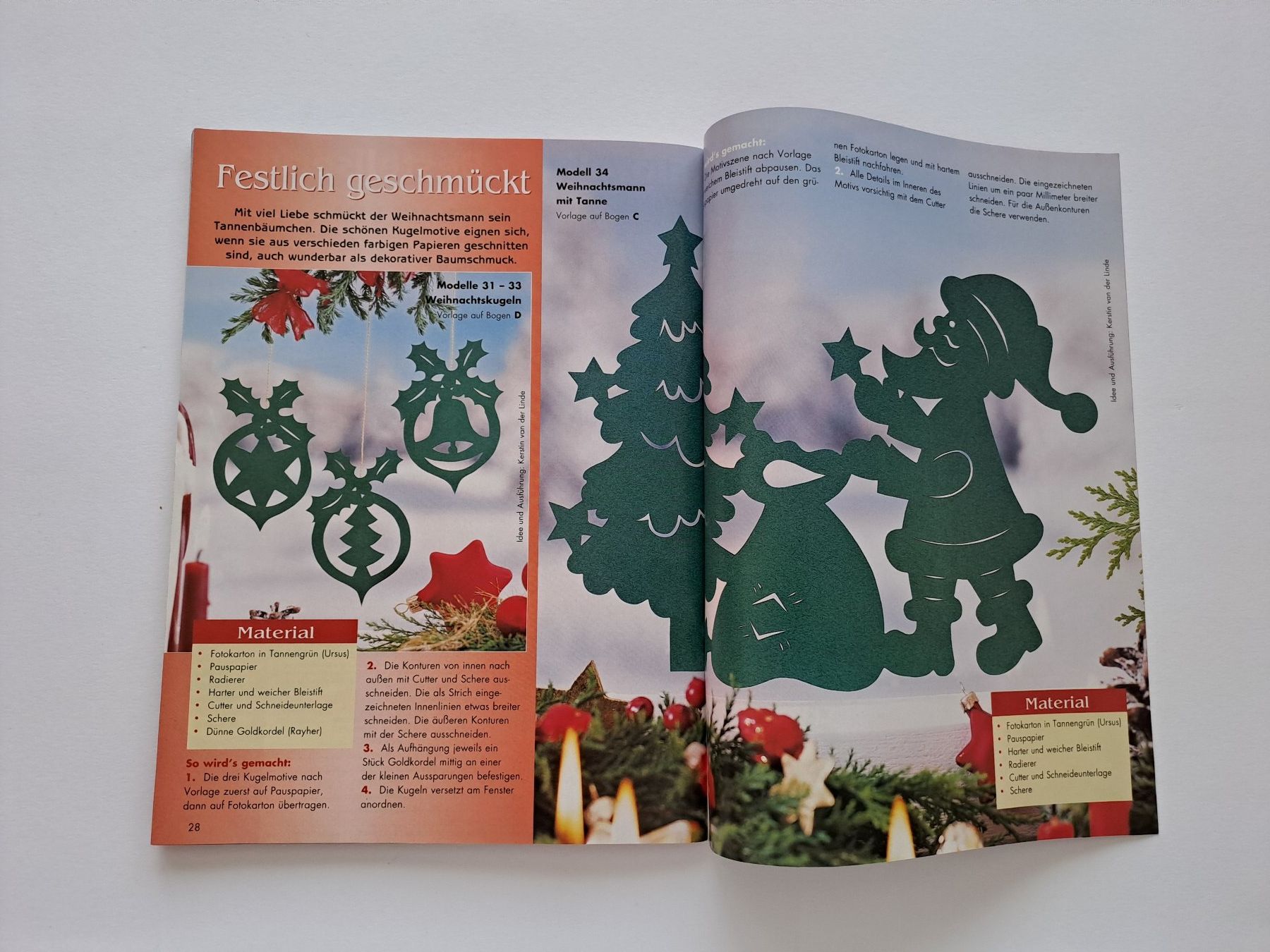 Zeitschriften & Magazine: creative-Idee Sonderheft Fensterbilder Scherenschnitte – Neu (gemäss Beschreibung) aus Glashütten von Schwebefisch 6