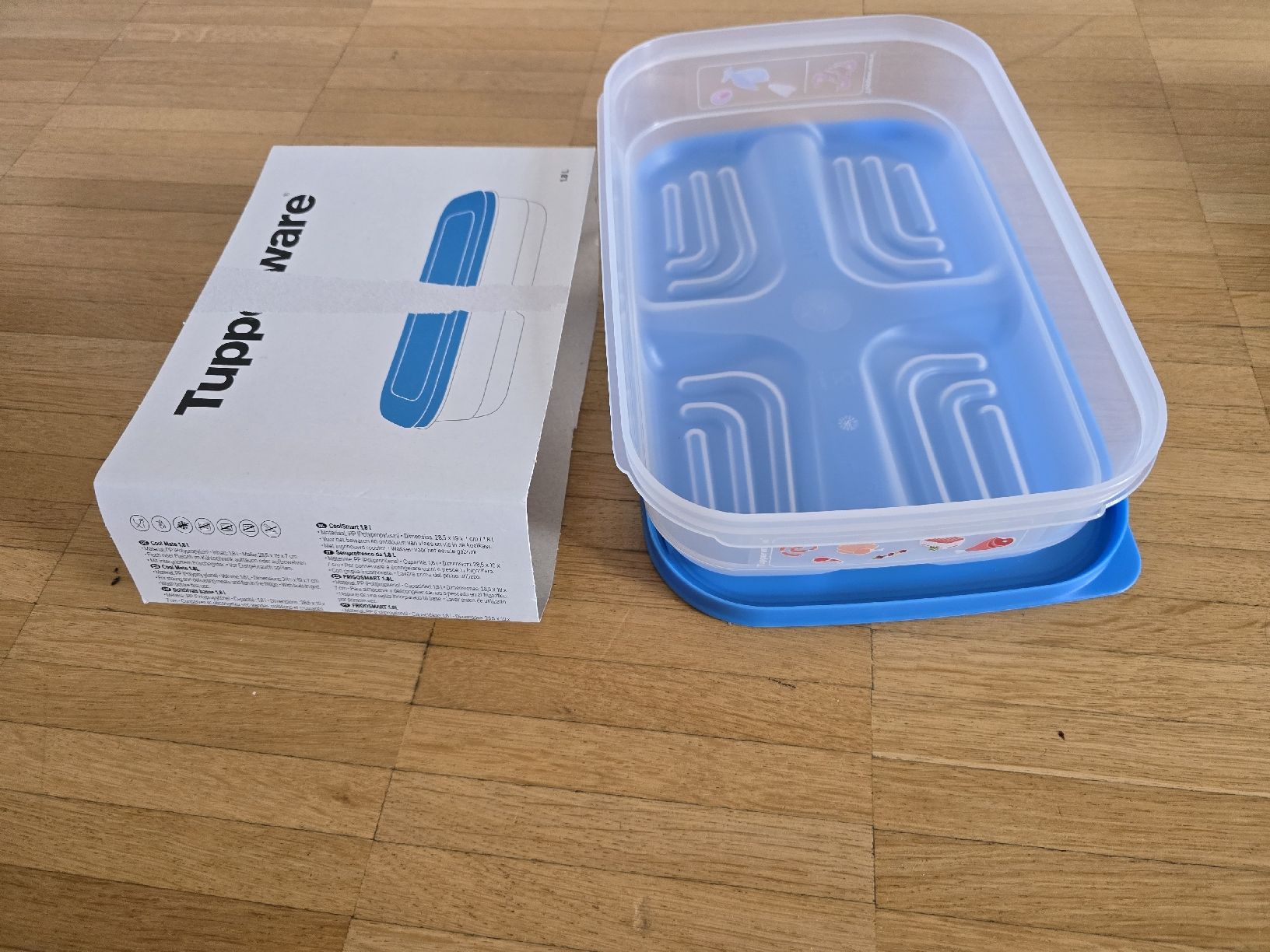 Tupperware Behälter & Ähnliches: Tupperware Frischhaltebox, blau, 1.8L, Neu! – Neu (gemäss Beschreibung) aus Laufenburg von may_r2st