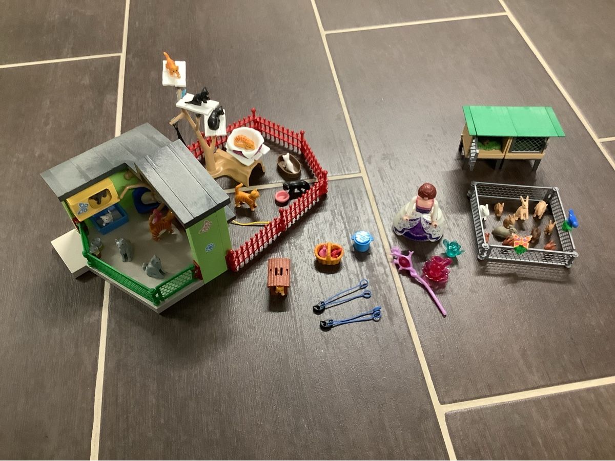 Playmobil Giocattoli: Playmobil Set Katzenhaus und Hasenstall – Usato da Brugg AG venduto da Sweety_pie 7