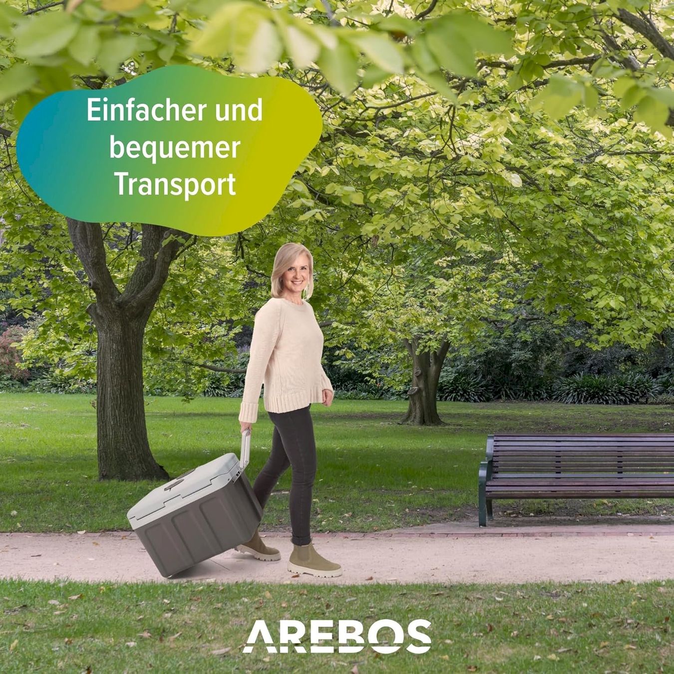 Kühlschränke & Kühlen: AREBOS Kühlbox 40L Anthrazit – Neu und originalverpackt aus Bottighofen von zaap 3