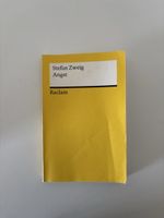 Angst von Stefan Zweig - Reclam