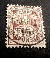 ZNr.64, Vollstempel Biel-Bienne 3.XII. 02  Ausstellungsstück