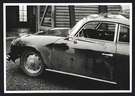 Fotografie Auto Porsche 356, Spoortwagen