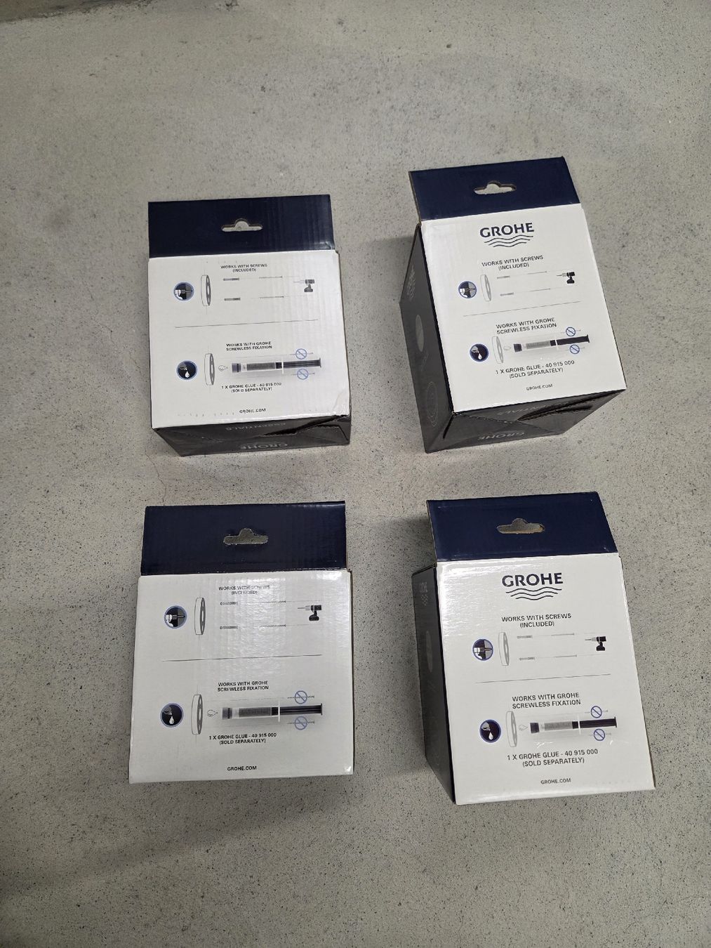 Grohe Portasapone: GROHE Essentials Becher mit Halter Chrom neu – Nuovo e nell'imballaggio originale da Glattfelden venduto da Glattfelden88 1