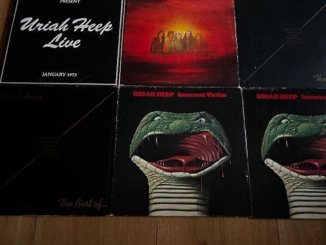 Dischi in vinile: LP Sammlung Uriah Heep 13 LPs, div. Pressungen, top – Usato da Steinach venduto da Jaguare1961 3