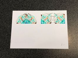 seltene CH-Briefmarken - Zähnungsvarianten & Zusammenhängend