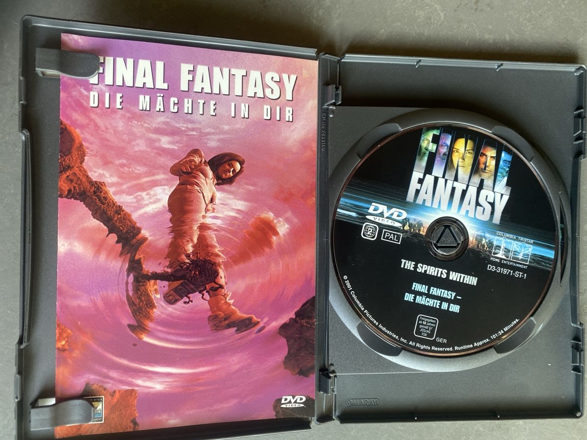 Tutti i DVDs: Final Fantasy - Die Mächte in Dir – Usato da Dallenwil venduto da kavogt6 2