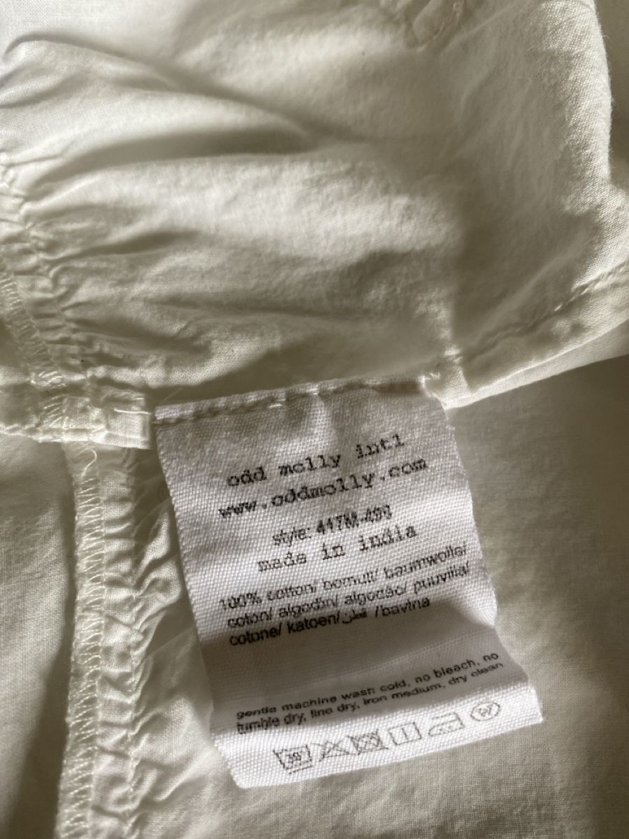 Odd Molly Camicette: Odd Molly Tunika Gr.2) - weiss, blau - Top Zustand! – Usato da Nänikon venduto da Hannelorete 3