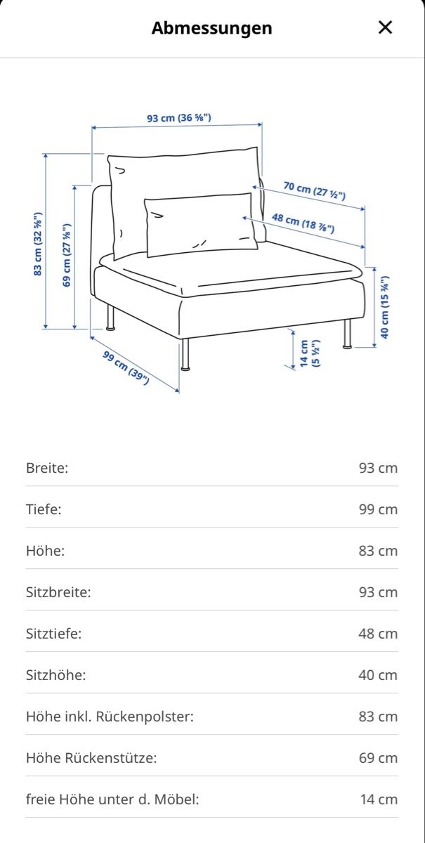 Ikea Sofas: IKEA Söderhamn Sofa grau – Gebraucht aus Rüti ZH von reijarana 7