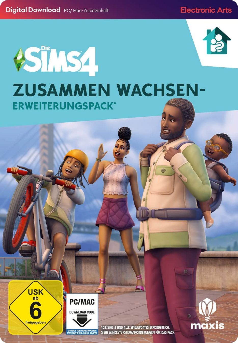 Jeux: Die Sims 4  Zusammen wachsen DLC (PC, 2023, EA APP Key Code) – Neuf (Voir description) à Bad Säckingen par ms-spiele-keys