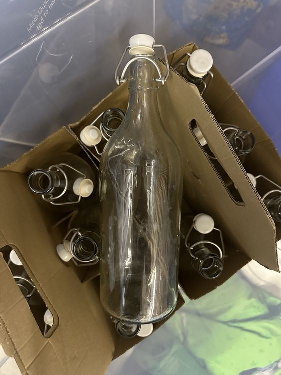 Glasflaschen KORKEN IKEA (Gebraucht) in Baden für CHF 10 – nur Abholung auf Ricardo kaufen