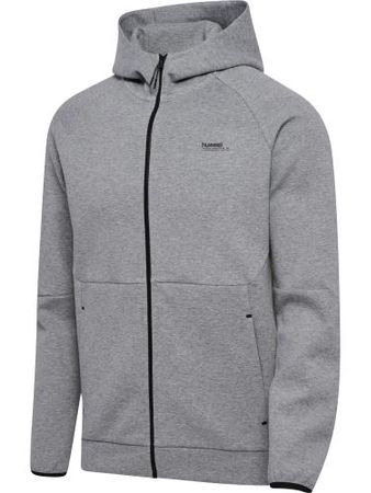 Hummel Hmltech Fleece Regular Zip Hoodie - grey melange (...