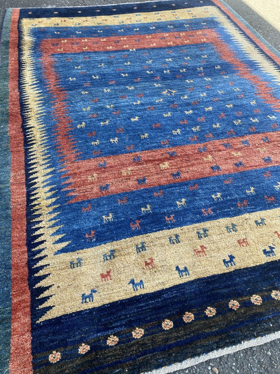 Tappeti: Dekorative Perser Teppich Gabbeh – Usato da Männedorf venduto da Adamiat 1