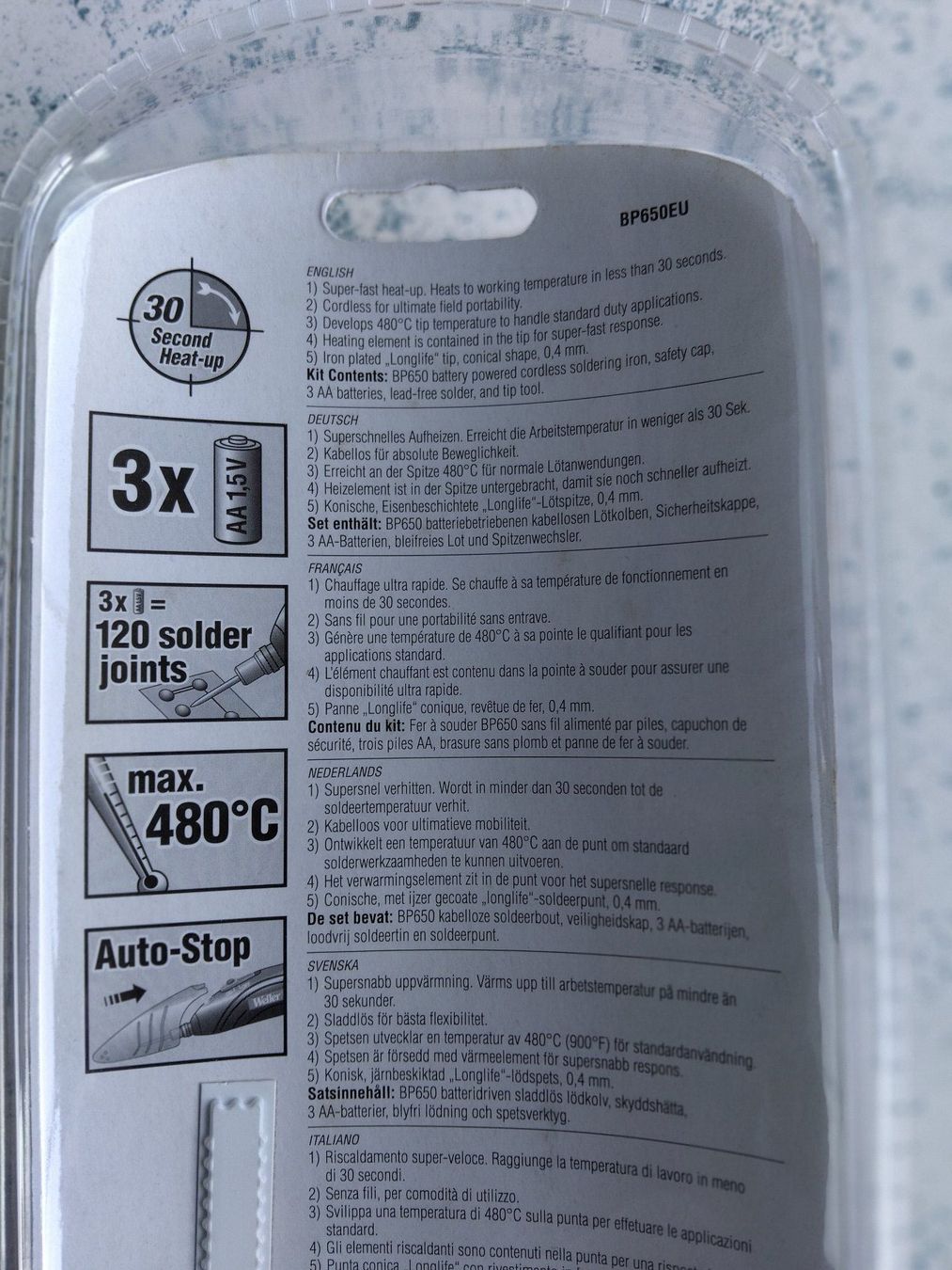 Weller Löten & Schweissen: Lötkolben – Neu und originalverpackt aus Näfels von Mboenis 3