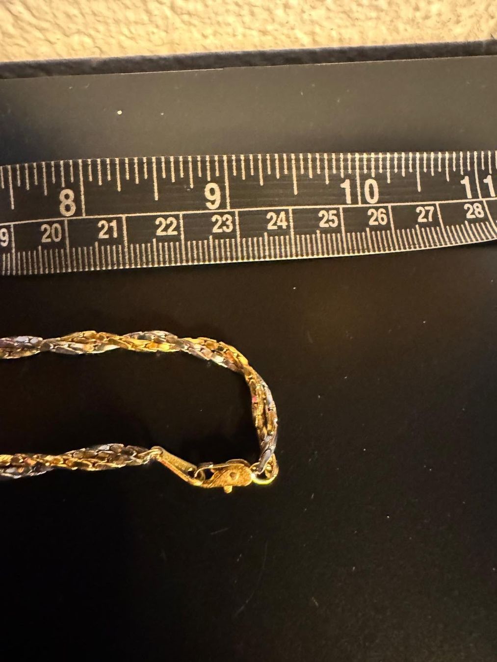 Catenine: Gold-silberne Halskette – Usato da Winterthur venduto da Dejv 3