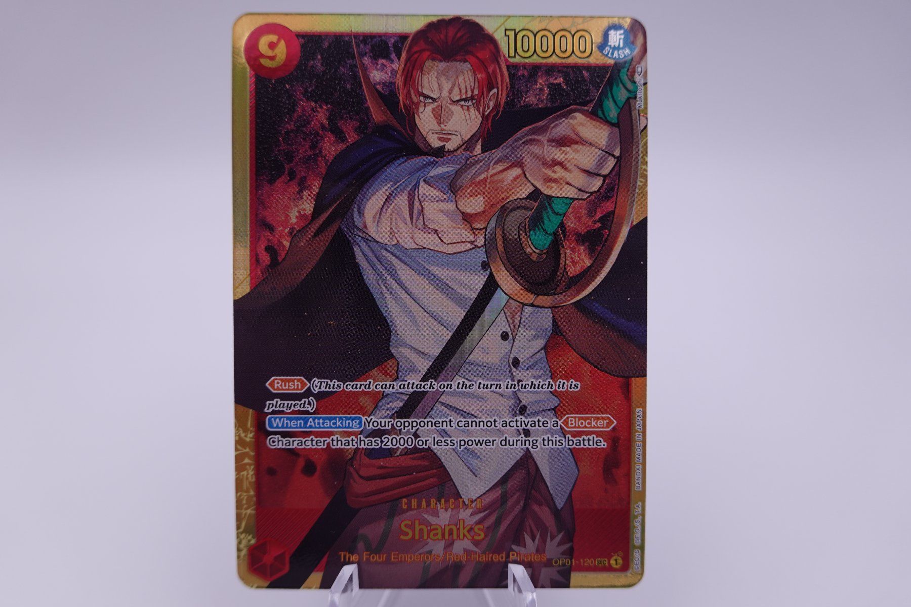 Bandai Carte collezionabili: One Piece Shanks Op01 – Usato da Herisau venduto da ZelliZone