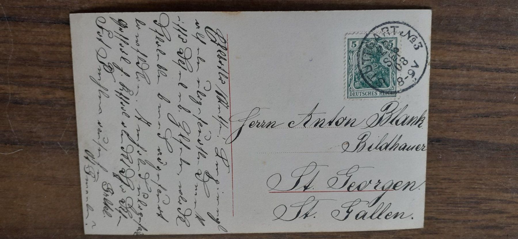 Cartoline postali: Ansichtskarte Kinder Jojo Spiel 1908 – Usato da Mörschwil venduto da lindaswunderkiste 1