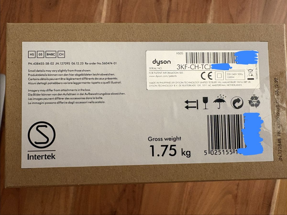 Dyson Asciugacapelli: Dyson Airwrap (new) 300 CHF – Nuovo (secondo la descrizione) da Genève venduto da cle_ls6t 2